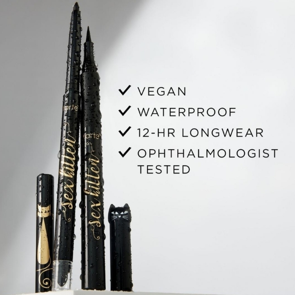 Tarte Sex Kitten Liquid Eyeliner: Black, Full Size, NIB - Picture 5 of 6